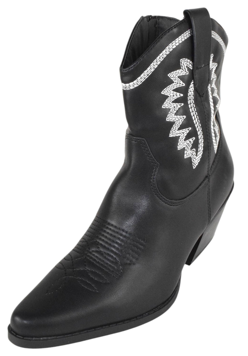 ●CHEEKY BLAKK FLAREBLOCK 60 ZIP BOOTIE in BLACK for Women | Stuart Weitzman®