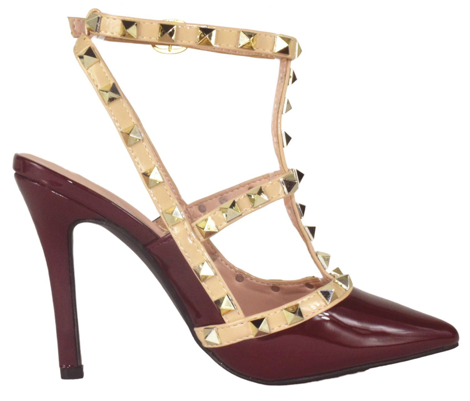 STUDS-03 Burgundy Forever