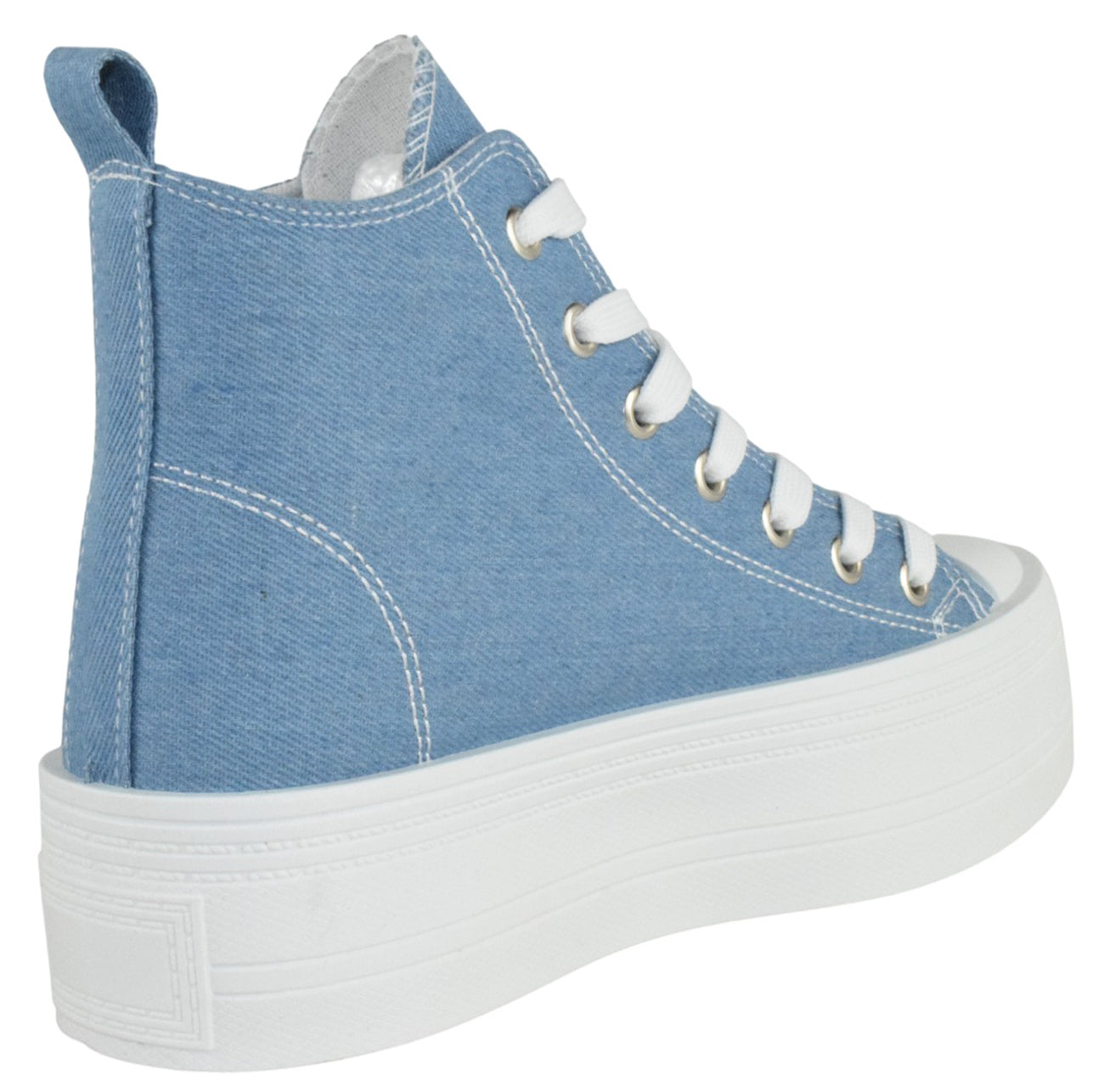 SHERRY-1 Blue Denim TOP MODA