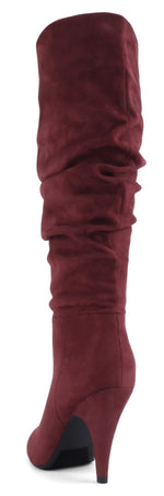 MONTANA Burgundy Suede Soda