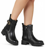 PORCHA Black PU Berness
