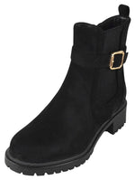 PORCHA Black Suede Berness
