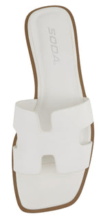 KNIT-S White PU Soda