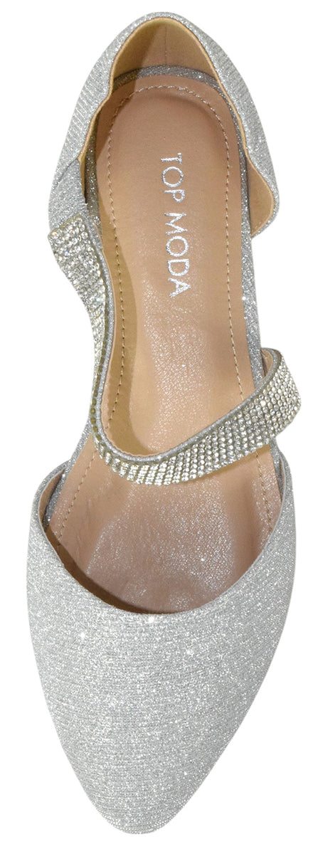 LENNON-5 Silver TOP MODA – Dashing Shoes Inc