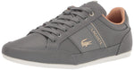 Lacoste Men Chaymon Legacy Sneaker Lace Up Dark Gray White 42CMA0010 Size 9.5 13