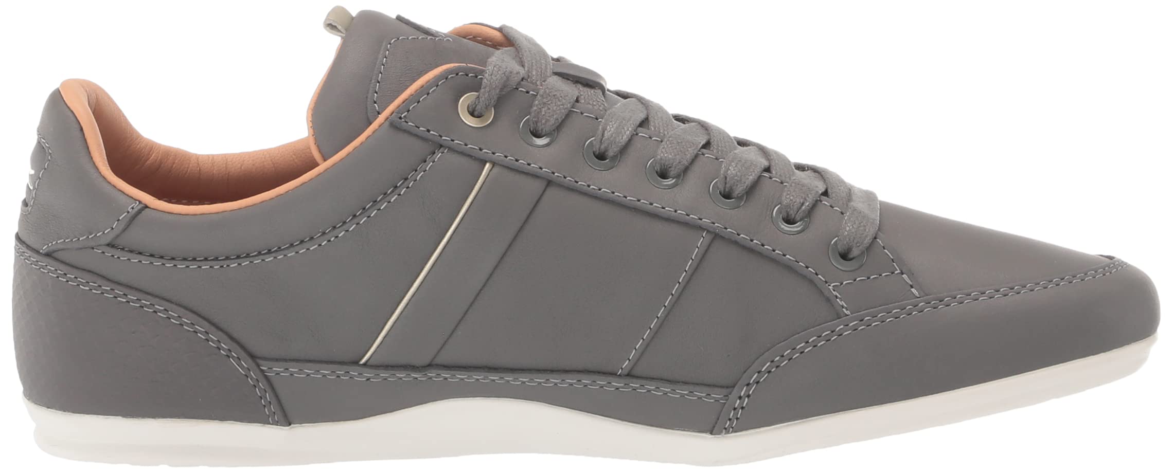 Lacoste Men Chaymon Legacy Sneaker Lace Up Dark Gray White 42CMA0010 Size 9.5 13