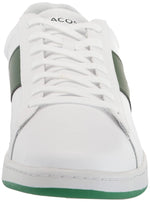 Lacoste Men Carnaby Legacy Sneaker Lace Up White Green 43SMA0053 Size 10.5