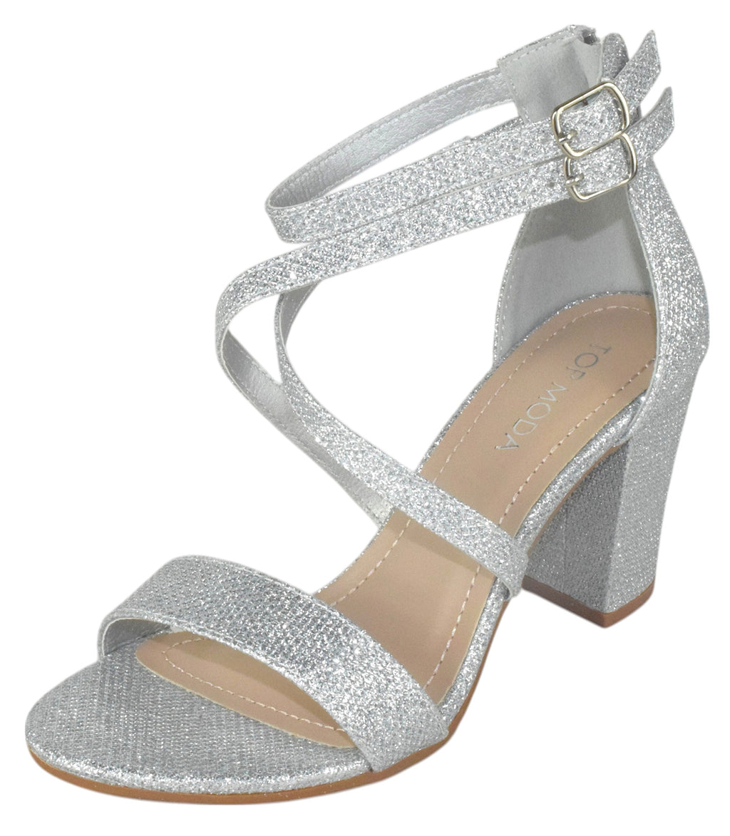 BETH-8 Silver TOP MODA