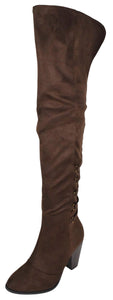 CAMILA-57 Brown Suede Forever