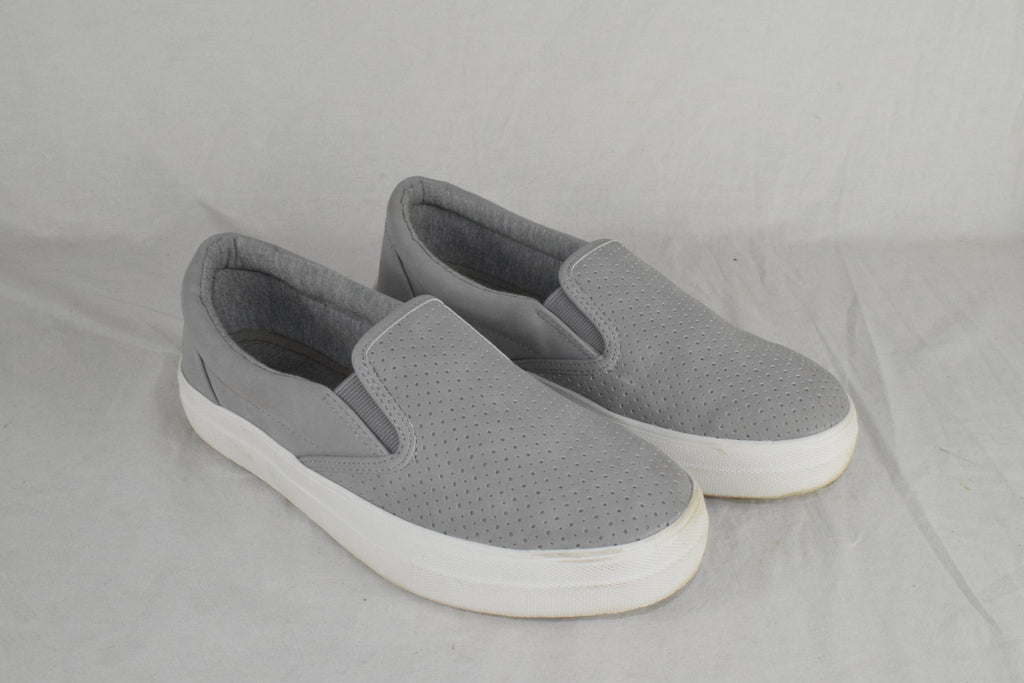Soda Flat Women Slip-On Loafers Casual Sneakers Platform Gray CROFT Size 9