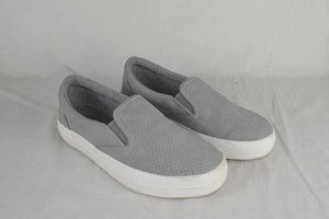Soda Flat Women Slip-On Loafers Casual Sneakers Platform Gray CROFT Size 9
