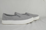 Soda Flat Women Slip-On Loafers Casual Sneakers Platform Gray CROFT Size 9