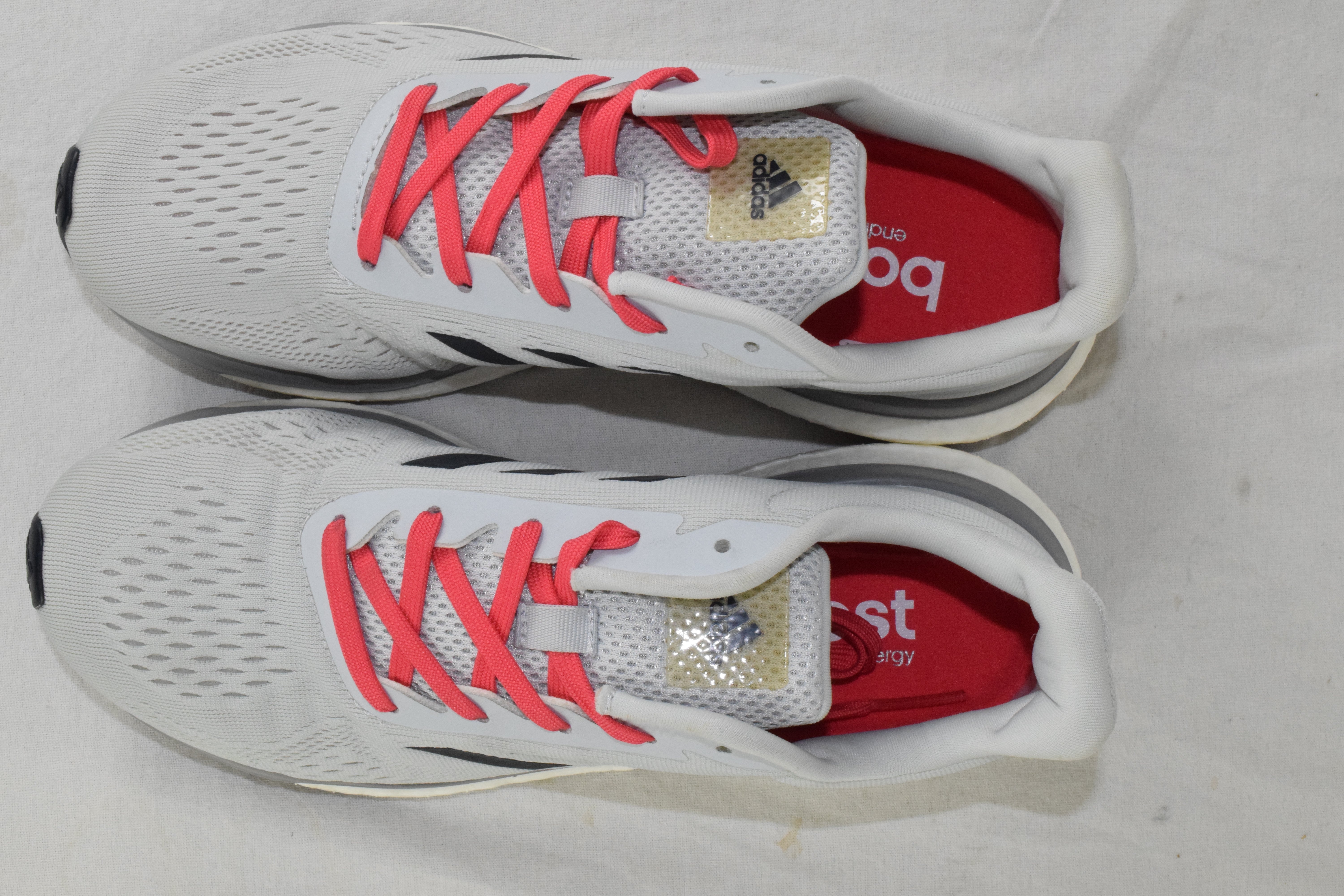 adidas Sonic Drive Scarlet Women Running Sneaker BB3422 New Gray Pink Size 7