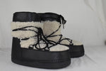 Top Moda Women Rain Snow Winter Waterproof boots Sherpa Fur Ankle Emmett Black 7