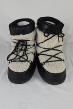 Top Moda Women Rain Snow Winter Waterproof boots Sherpa Fur Ankle Emmett Black 7