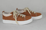 Soda Flat Women Shoes Lace Up Loafers Sneakers Fur Flatform Brown Tan ENDEAR 7