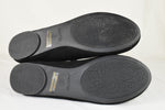 dream pair new women flat shoe mary jane ankle strap back zipper elastic black 8
