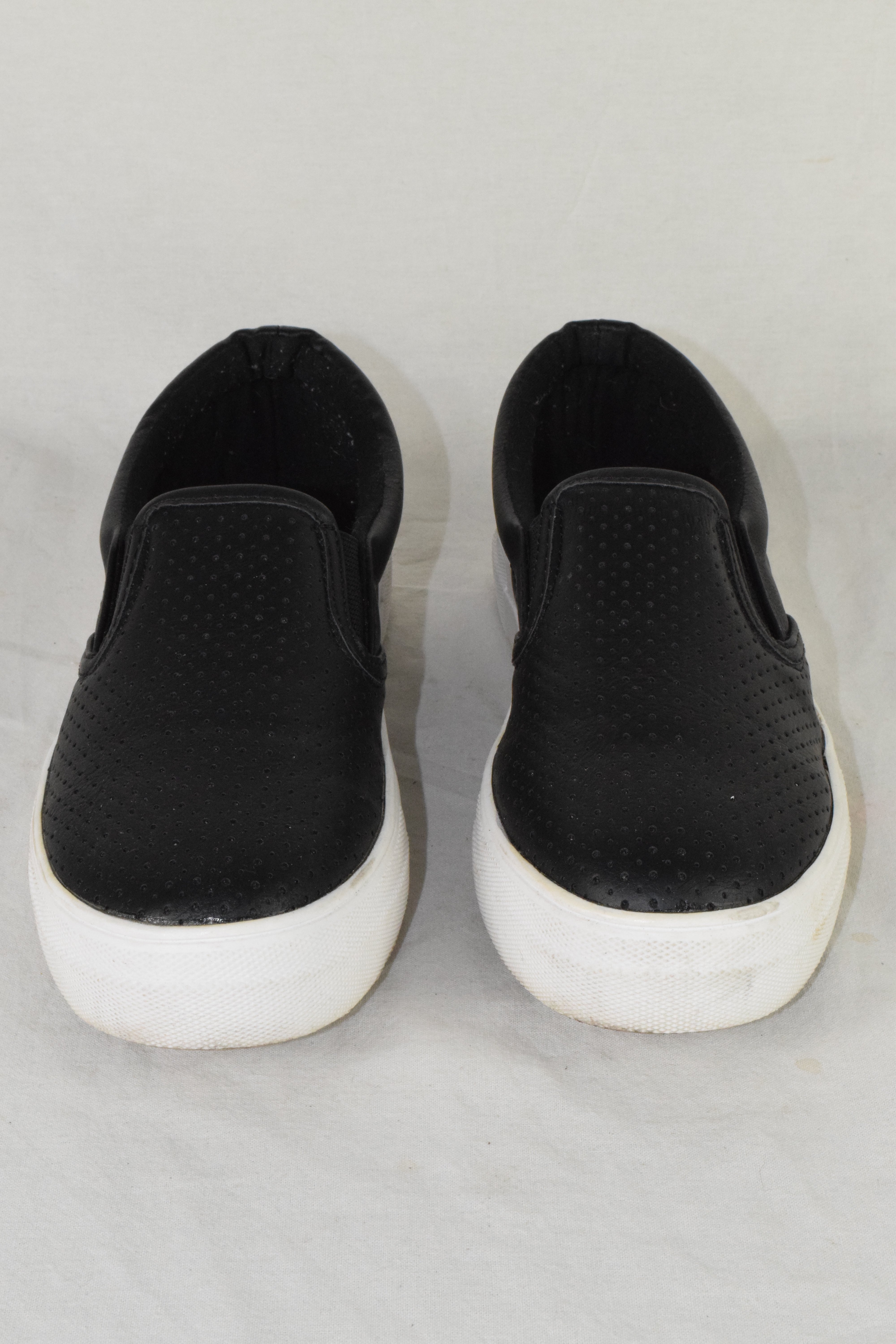 Soda Flat Women Shoe Slip On Loafers Casual Sneakers Platform Black CROFT Size 7