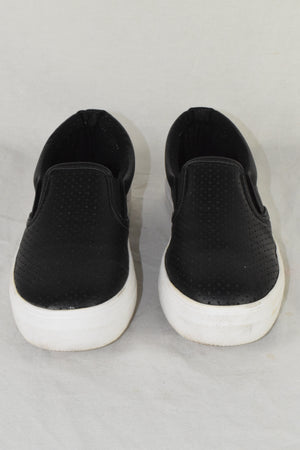 Soda Flat Women Shoe Slip On Loafers Casual Sneakers Platform Black CROFT Size 7