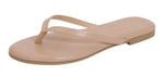 Berness Women’s Flip Flops Flat Sandals – Thong Slides with Cushioned Insole, Lightweight Summer Beach Casual Slip On KIMORA Beige