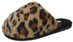Forever Women Faux Fur Slip-On Cozy Slippers Extra Fluffy Soft Plush Furry Mules Warm Comfy Winter Home Slippers RECAP-36 Leopard Cheetah