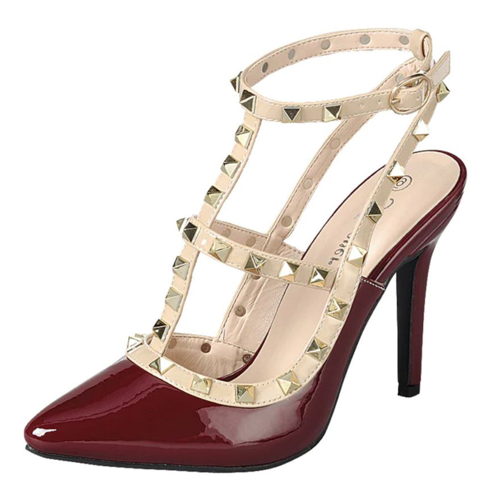 STUDS-03 Burgundy Forever