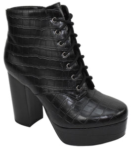 ERICA-S Black Crocodile Delicious