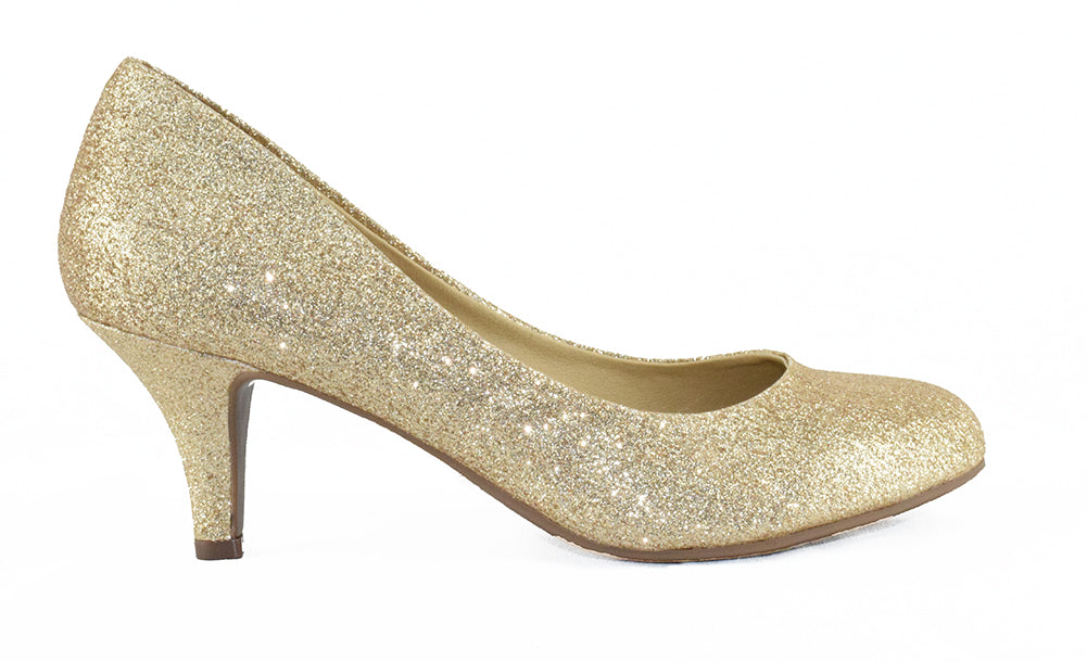 CARLOS-S Gold Glitter City Classified – Dashing Shoes Inc
